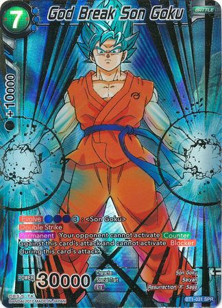 God Break Son Goku BT1-031 SPR